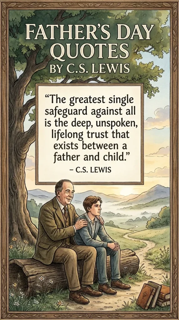 Father’s Day Quotes By C.S. Lewis