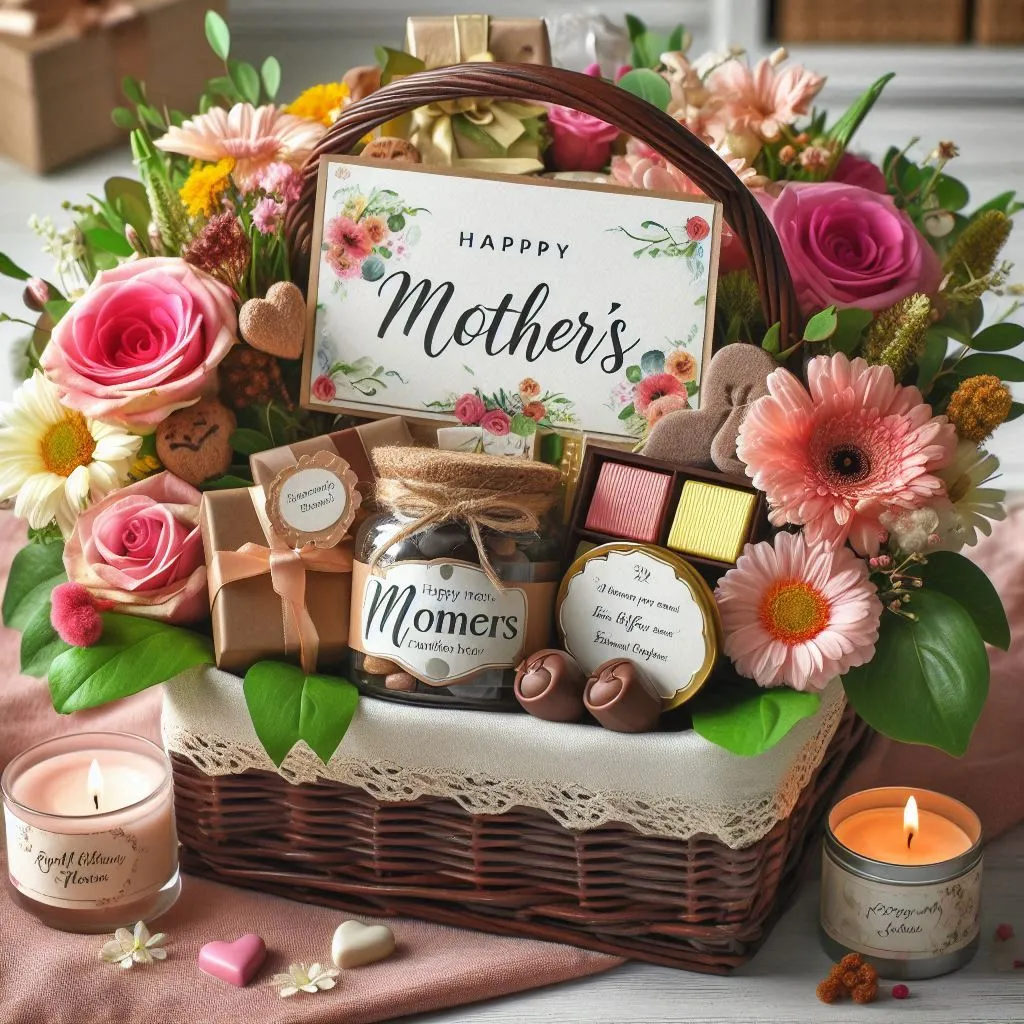 Mothers Day Basket Caption