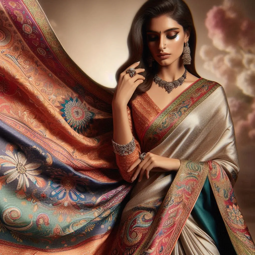 Saree Instagram Caption