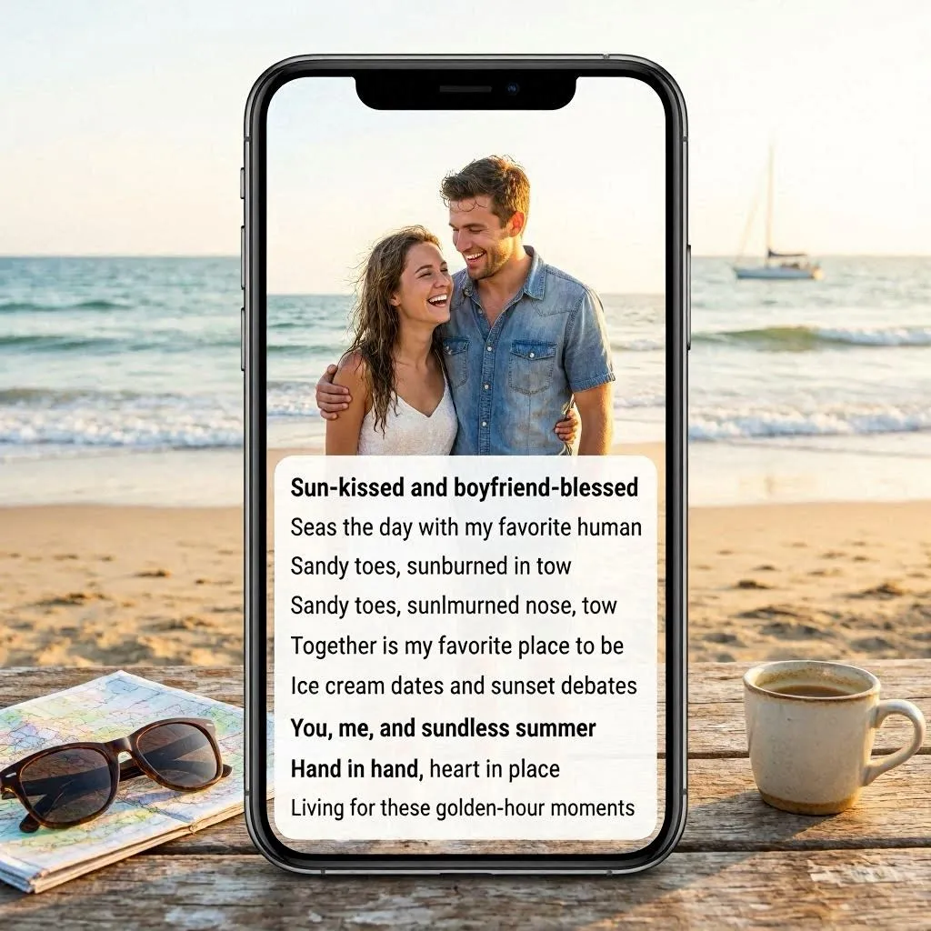 Summer Instagram Captions With Boyfriend