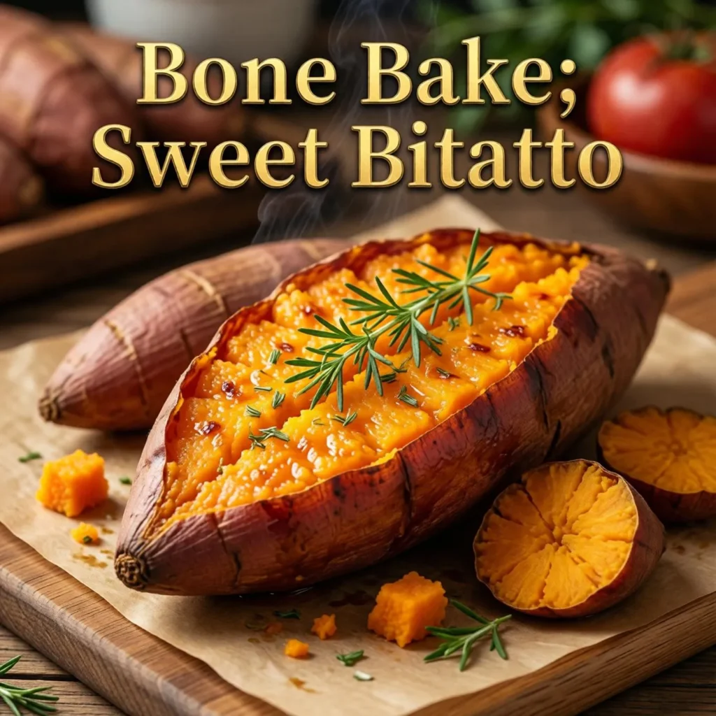 How to Bake a Sweet Potato Caption