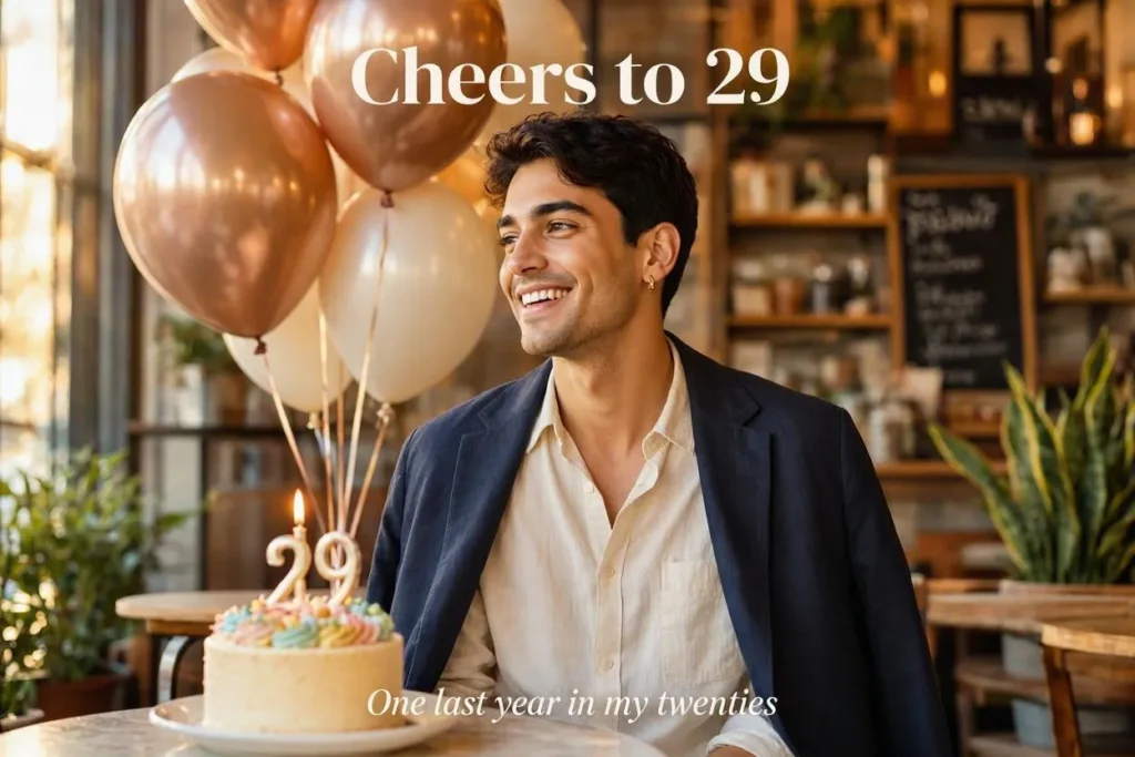 29th Birthday Caption
